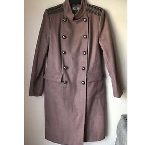 NWOT Bagatelle Stitch Fix Purple Button Down Coat